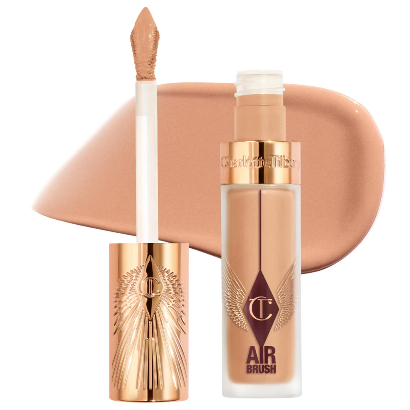 Charlotte Tilbury - Airbrush Flawless Crease-Proof Long-Wear Blur Concealer with Hyaluronic Acid