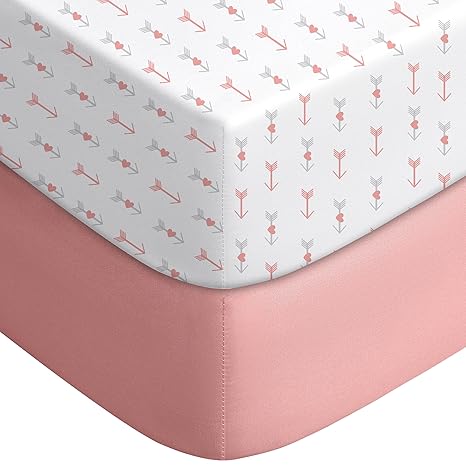 Yoofoss Baby Crib Sheets for Boys Girls