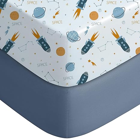Yoofoss Baby Crib Sheets for Boys Girls