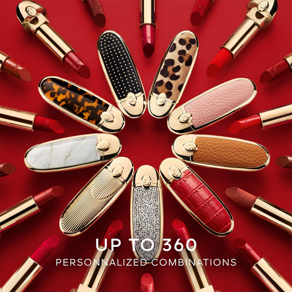 GUERLAIN - Rouge G Customizable Satin & Velvet Matte Lipstick ( lipstick and lip case sold separately)