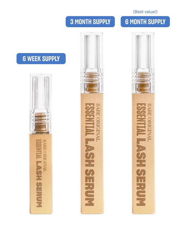 Babe Original Essential Lash Serum Regular CLINICALLY PROVEN FOR LONGER-LOOKING LASHES