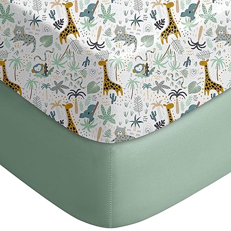 Yoofoss Baby Crib Sheets for Boys Girls