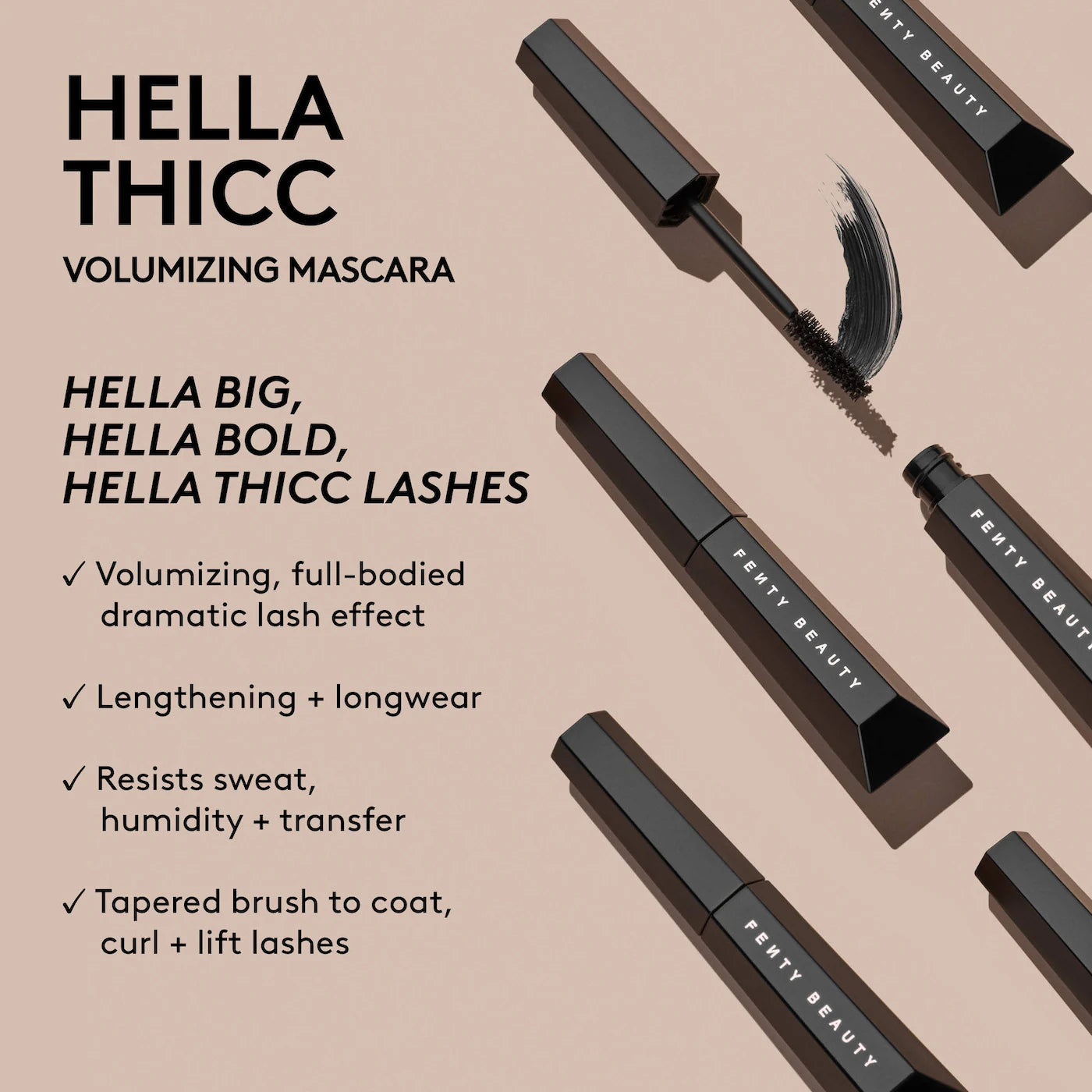 Fenty Beauty by Rihanna Hella Thicc Volumizing Mascara