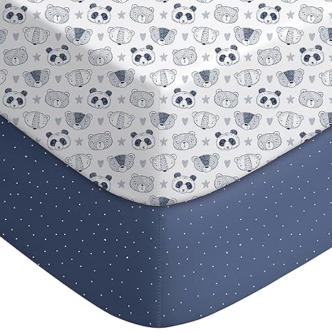 Yoofoss Baby Crib Sheets for Boys Girls