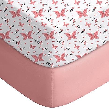 Yoofoss Baby Crib Sheets for Boys Girls