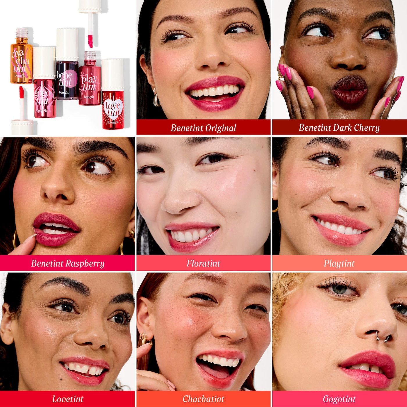 Benefit Cosmetics Benetint Liquid Lip + Cheek Blush Stain