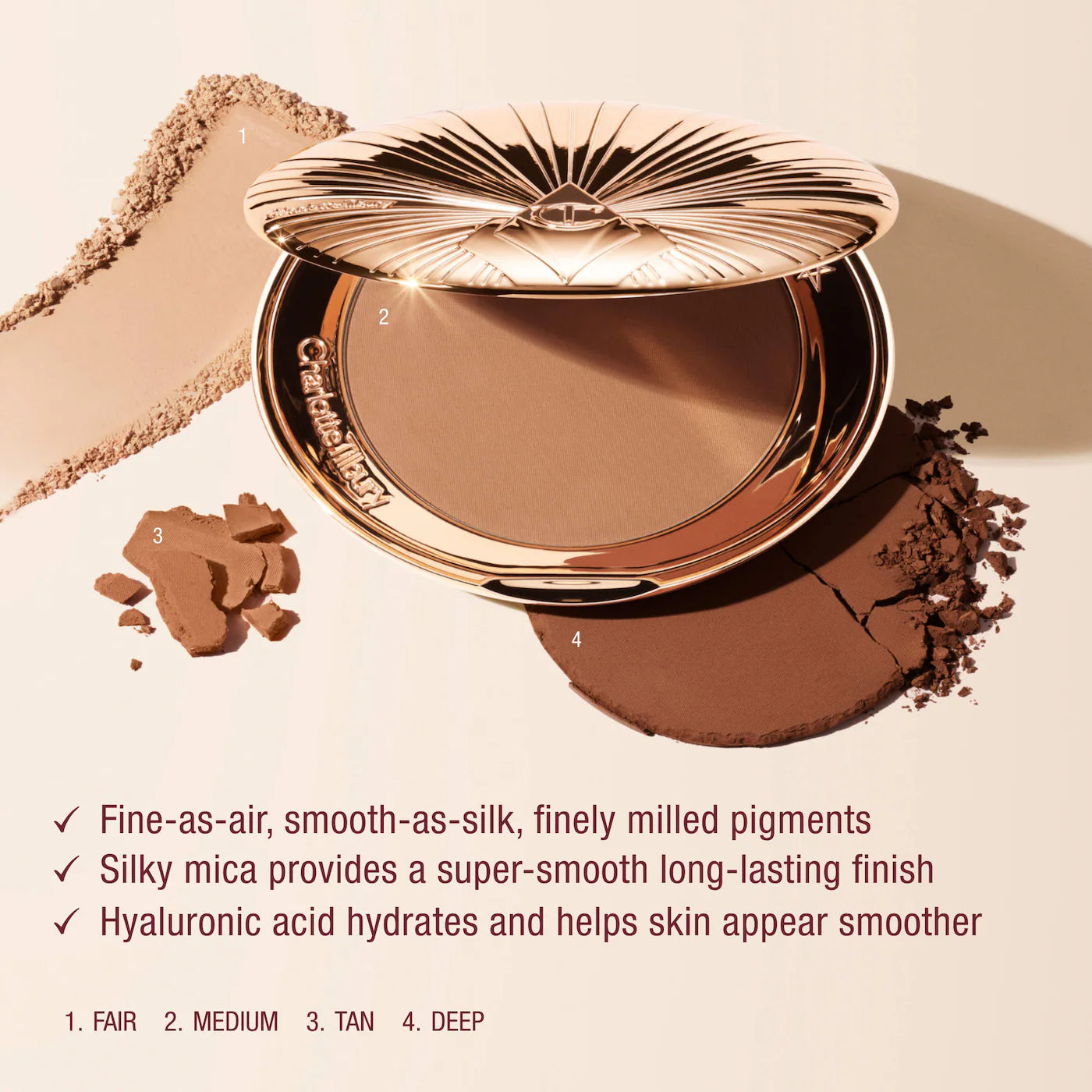 Charlotte Tilbury Refillable Airbrush Matte Bronzer