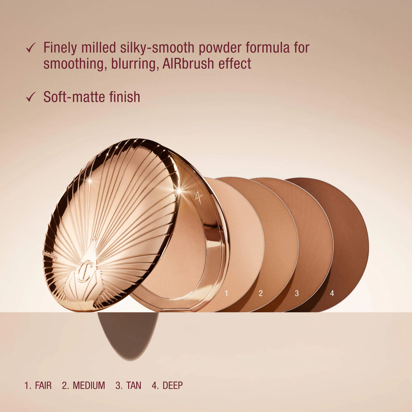 Charlotte Tilbury Refillable Airbrush Matte Bronzer
