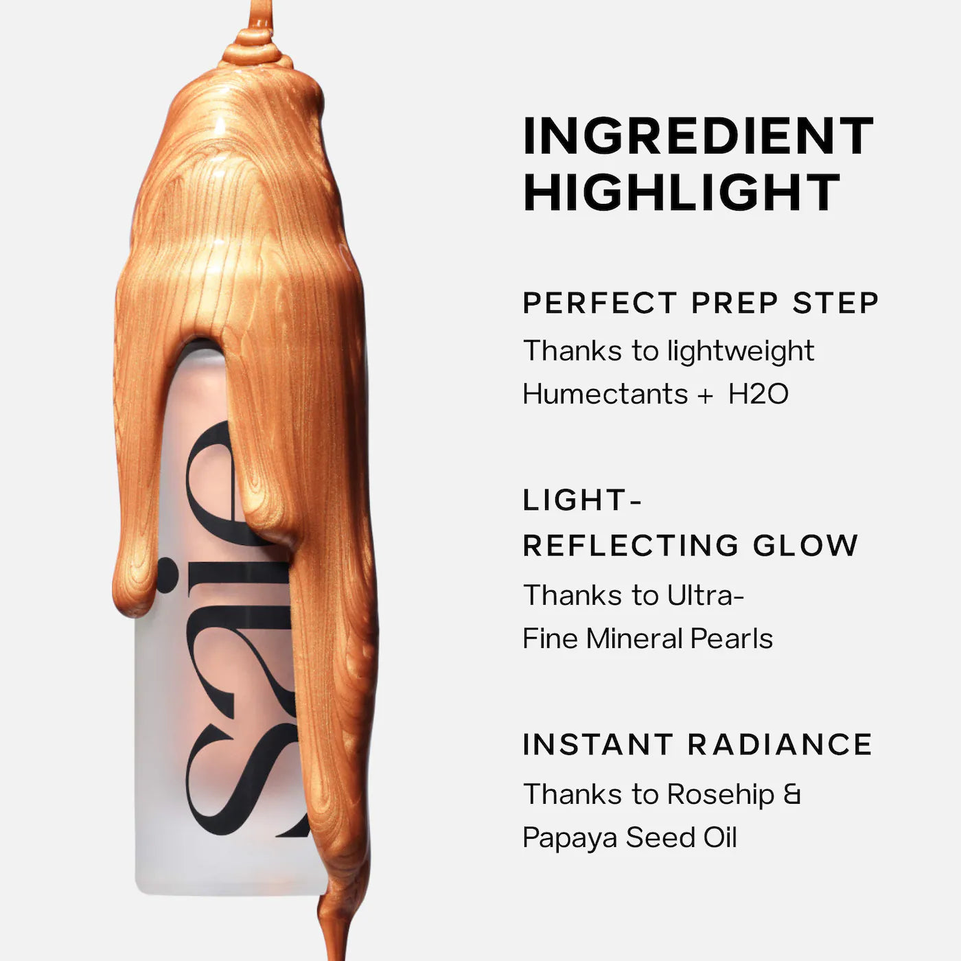 Saie Glowy Super Gel Lightweight Dewy Multipurpose Illuminator