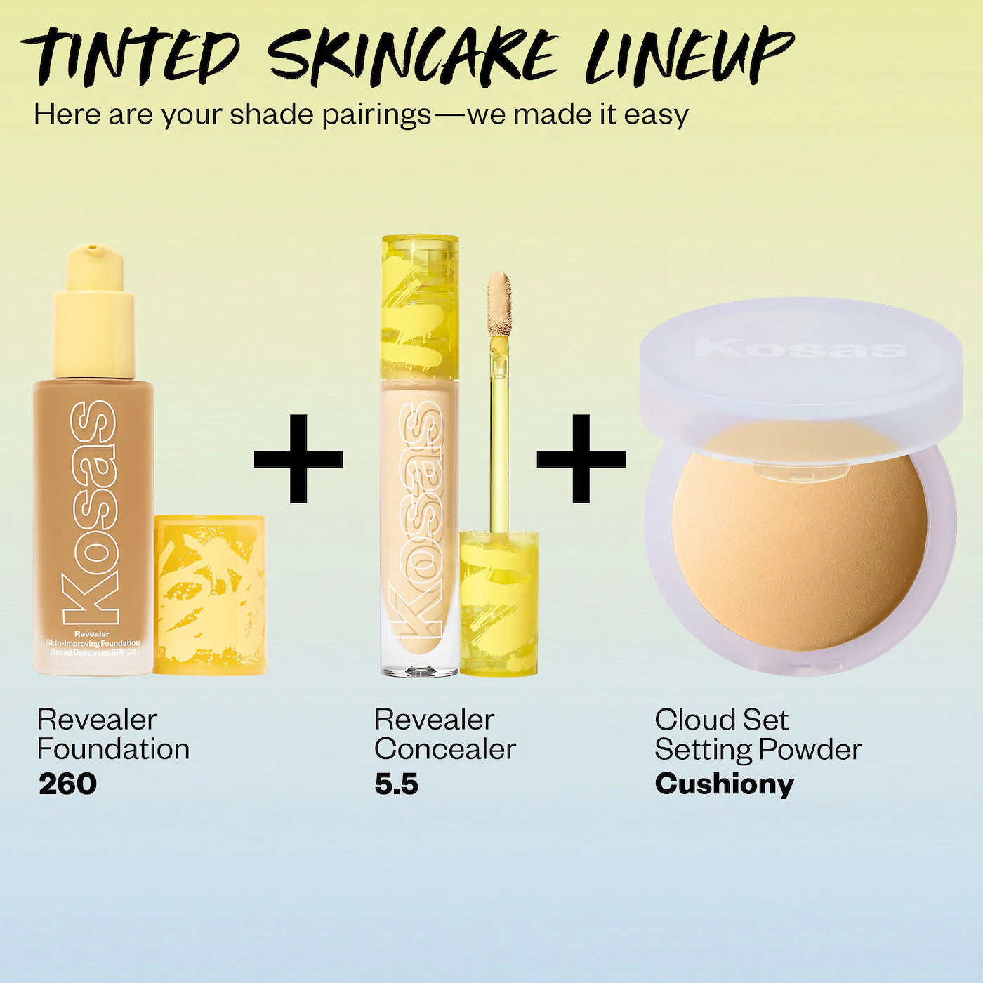 Kosas  Revealer Skin-Improving Foundation SPF 25 with Hyaluronic Acid and Niacinamide