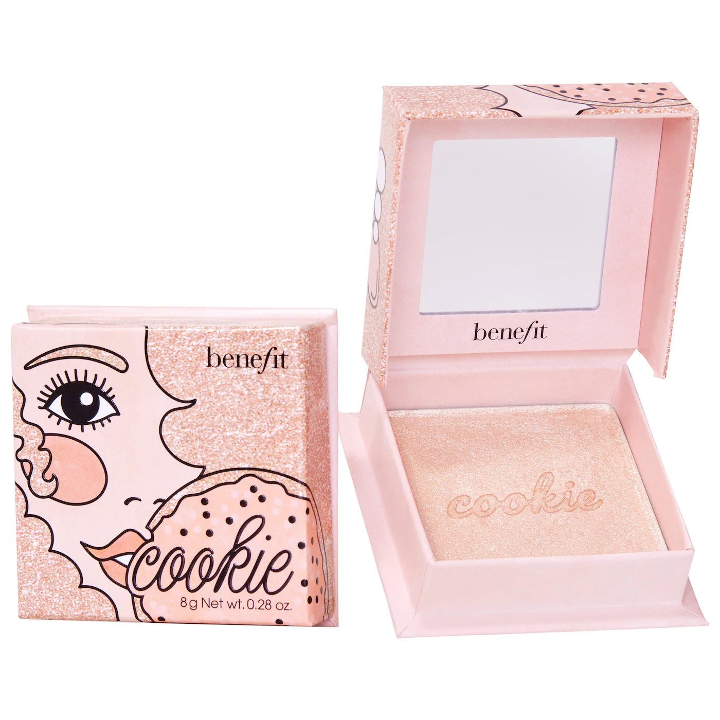 Benefit Cosmetics 
Cookie and Tickle Shimmer Finish Powder Highlighters