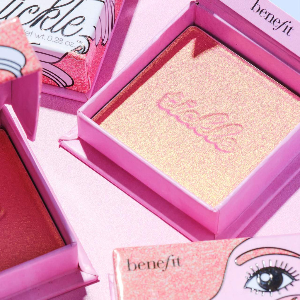 Benefit Cosmetics 
Cookie and Tickle Shimmer Finish Powder Highlighters