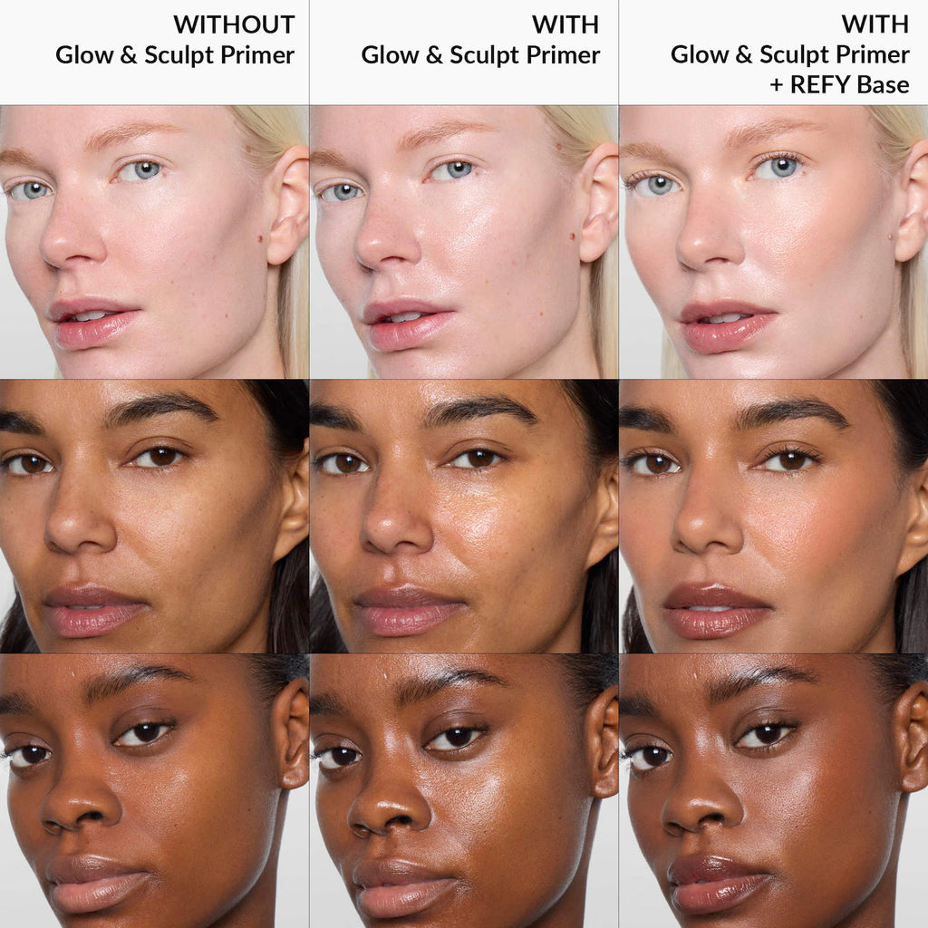 REFY Glow and Sculpt Face Serum Primer with Niacinamide