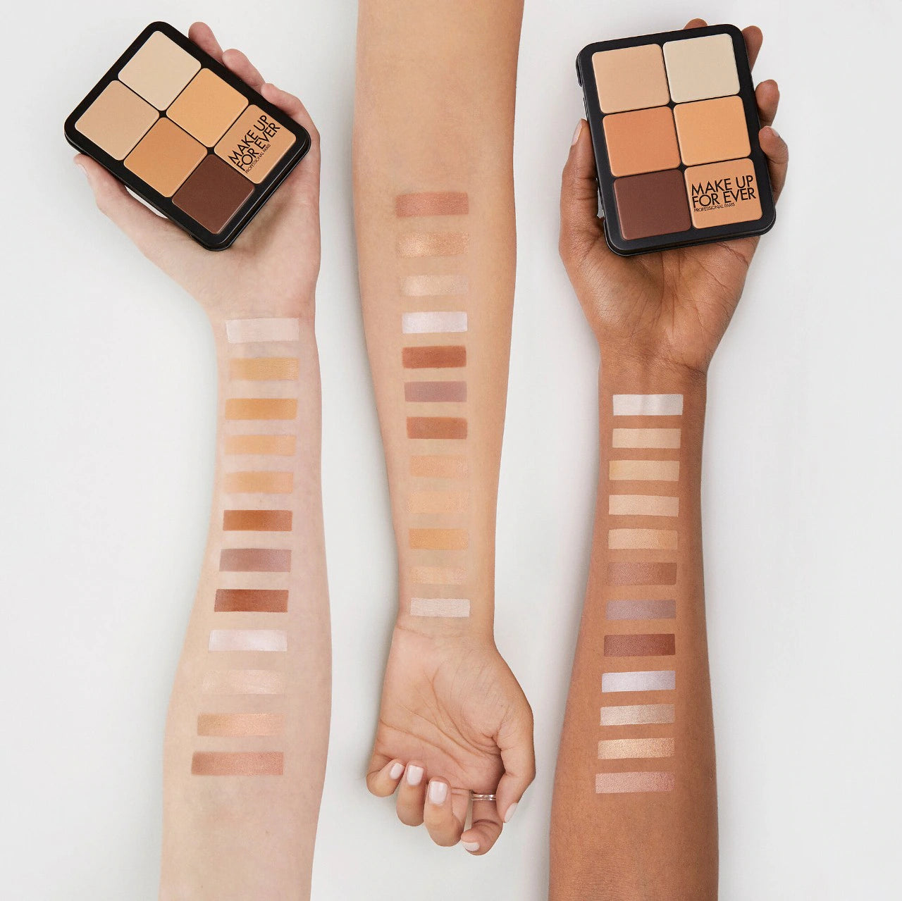 MAKE UP FOR EVER HD Skin Cream Contour and Highlight Sculpting Palette