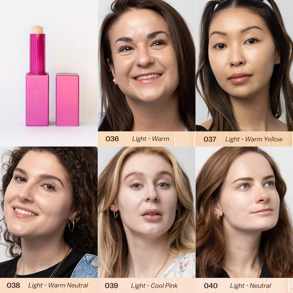 BASMA  The Foundation Stick for Hydrating, Buildable Coverage and Natural Finish