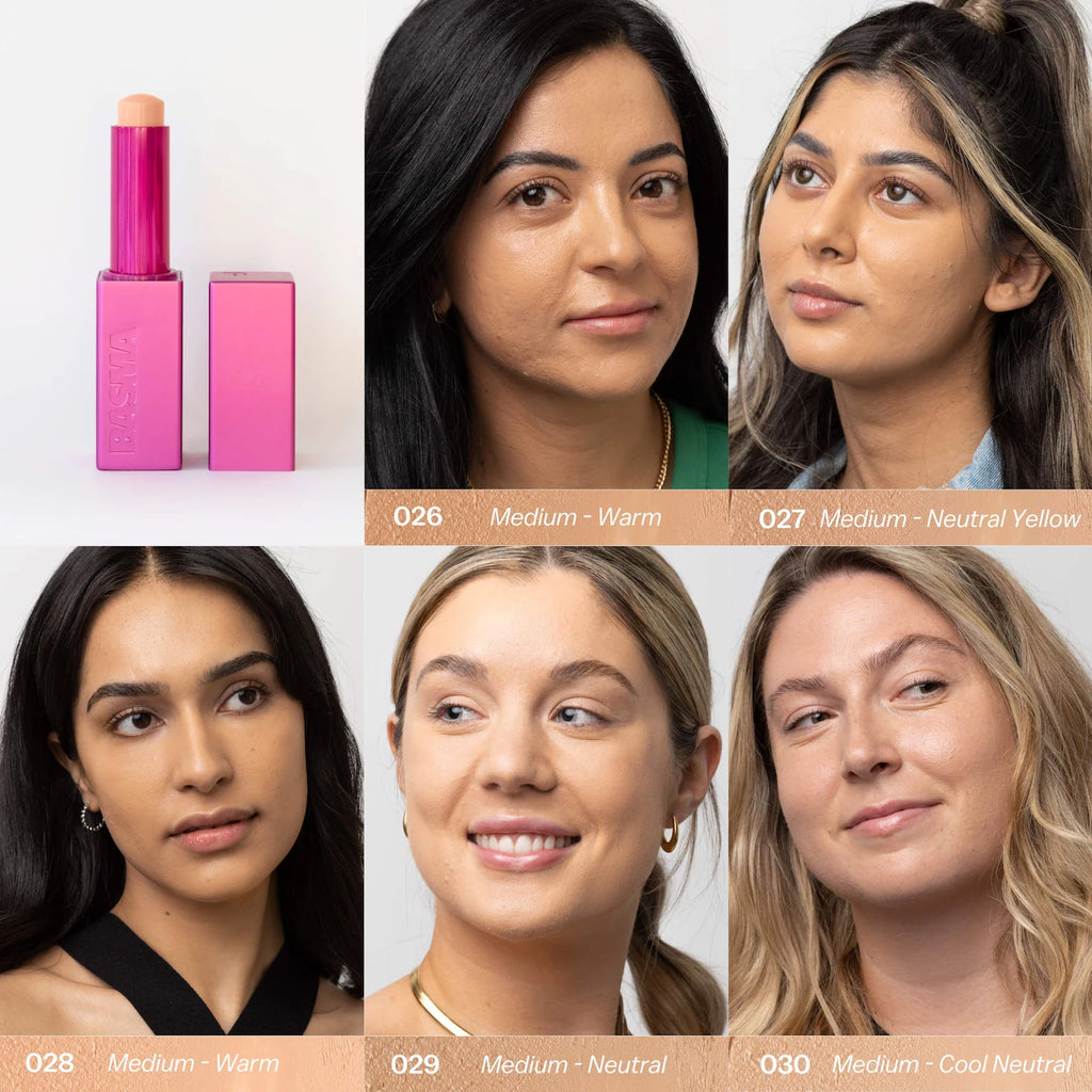 BASMA  The Foundation Stick for Hydrating, Buildable Coverage and Natural Finish