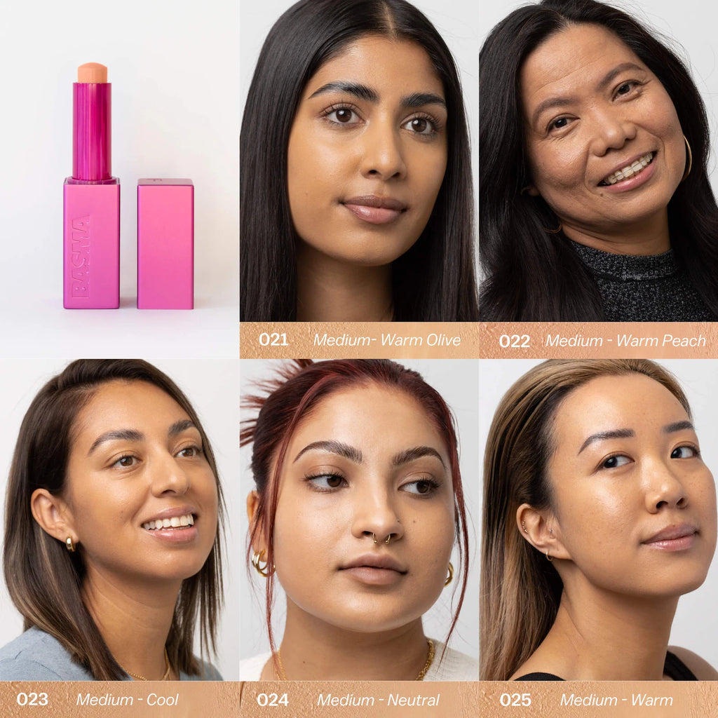 BASMA  The Foundation Stick for Hydrating, Buildable Coverage and Natural Finish