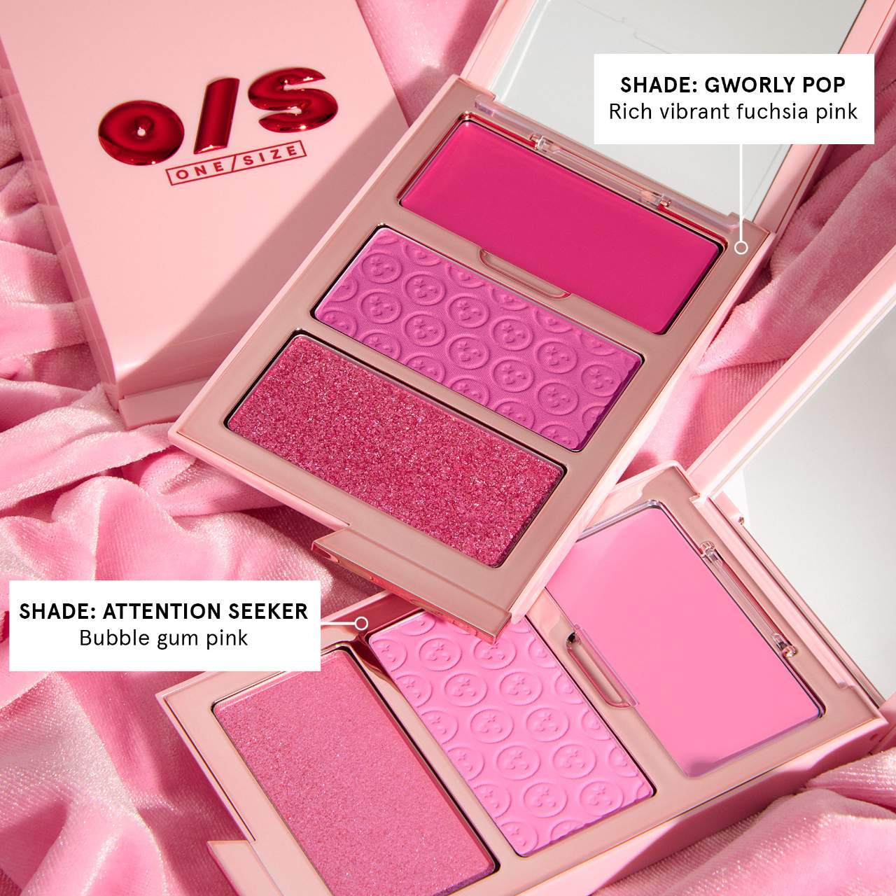 ONE/SIZE by Patrick Starrr Cheek Clapper 3D Blush Trio Palette