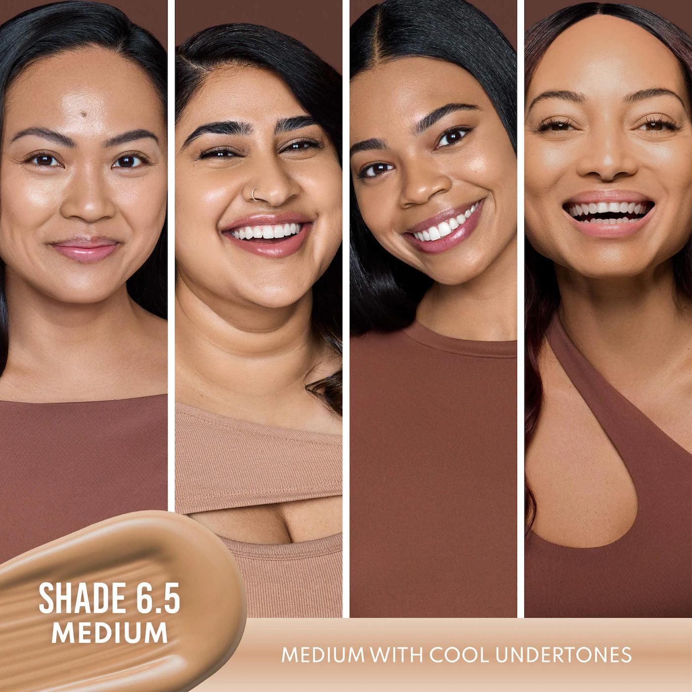 Danessa Myricks Beauty  Yummy Skin Soothing Serum Skin Tint Foundation with Peptides + Ceramides