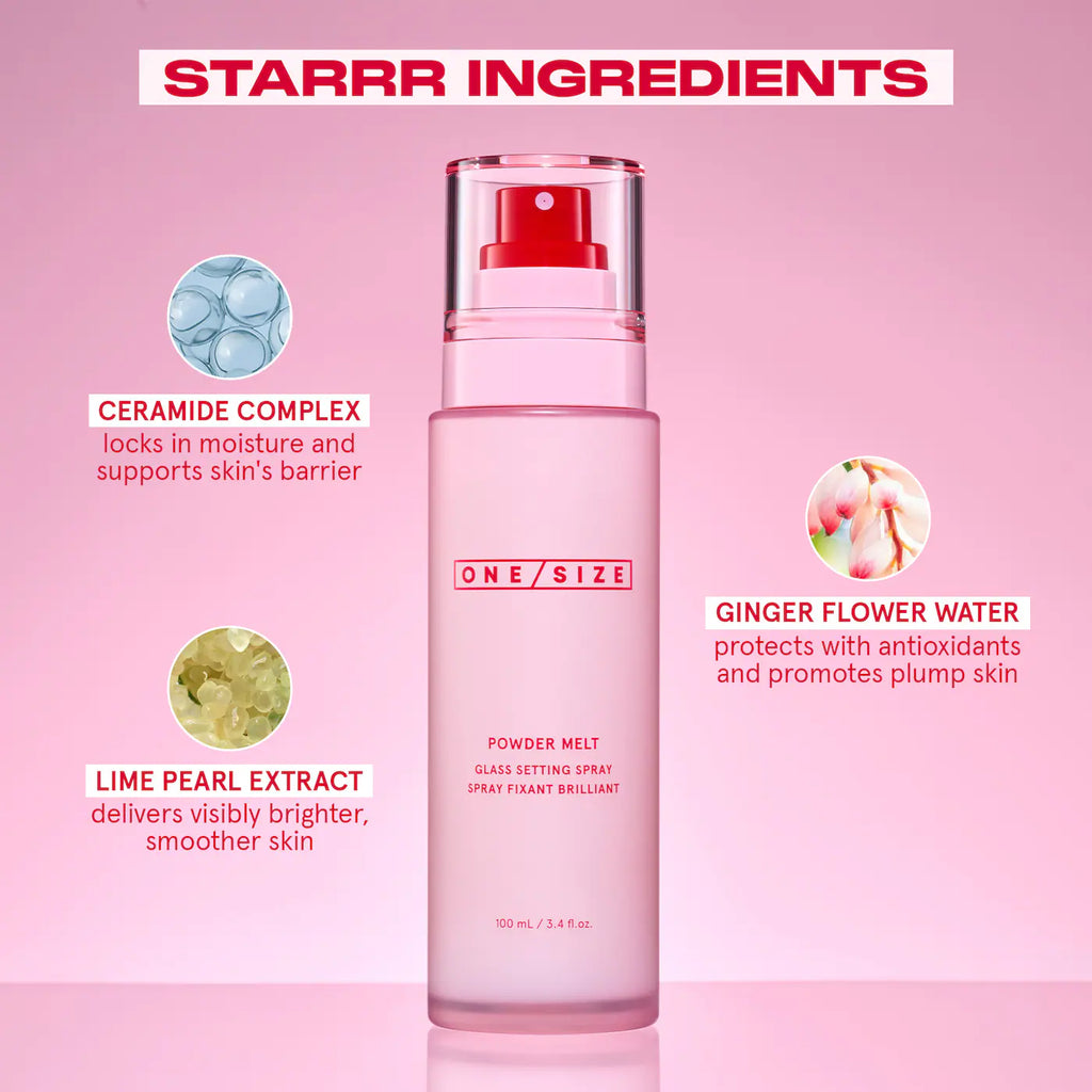 ONE/SIZE by Patrick Starrr Powder Melt Glass Setting Spray