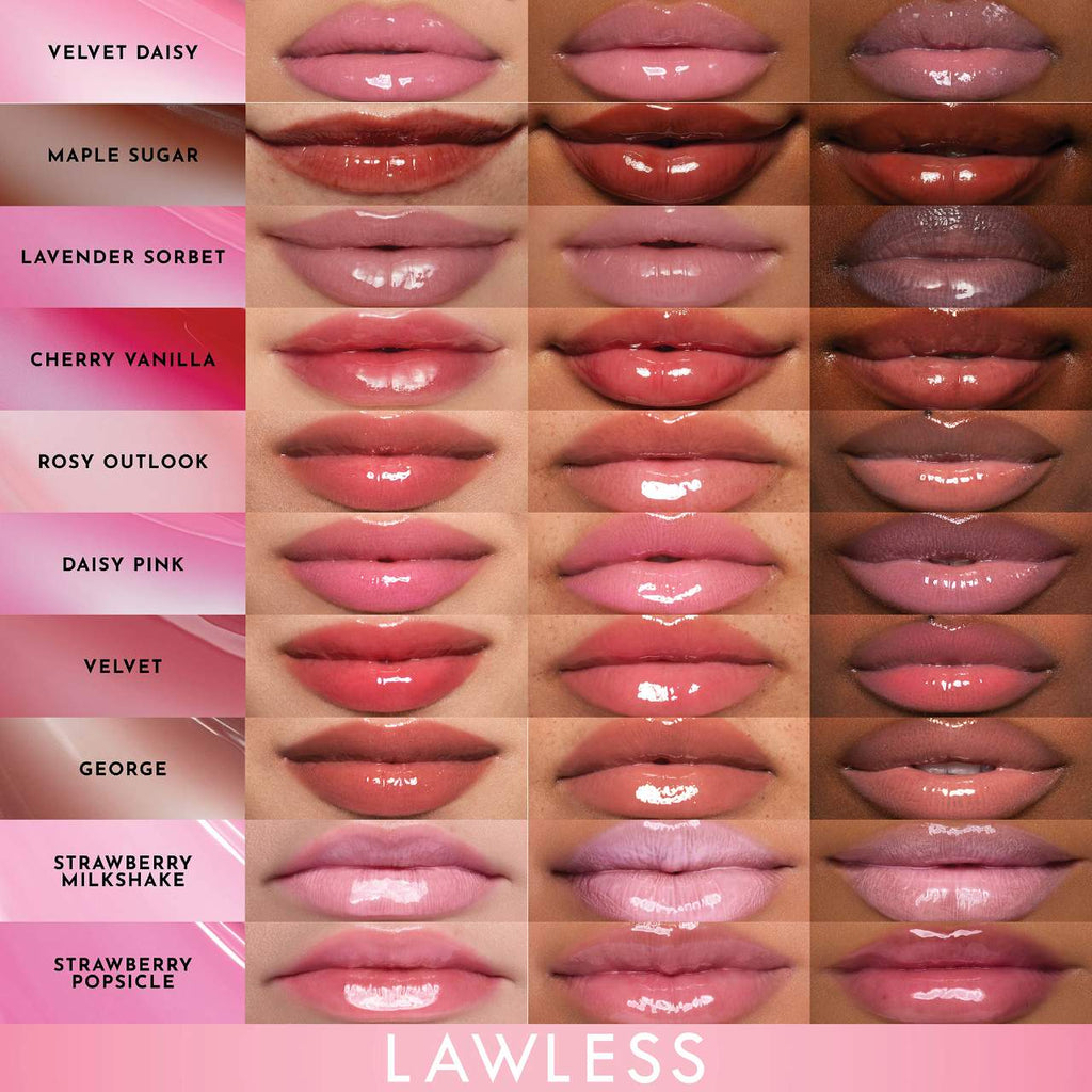 LAWLESS  Forget The Filler Lip Plumper Line Smoothing Gloss
