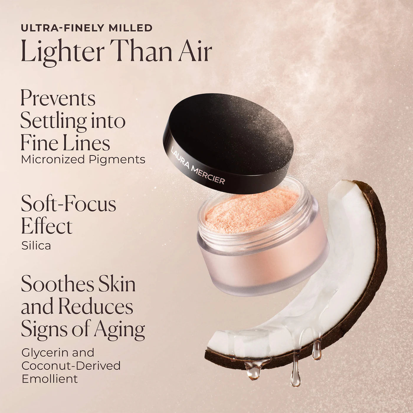 Laura Mercier Secret Brightening Color Correcting Longwear Under Eye Setting Powder