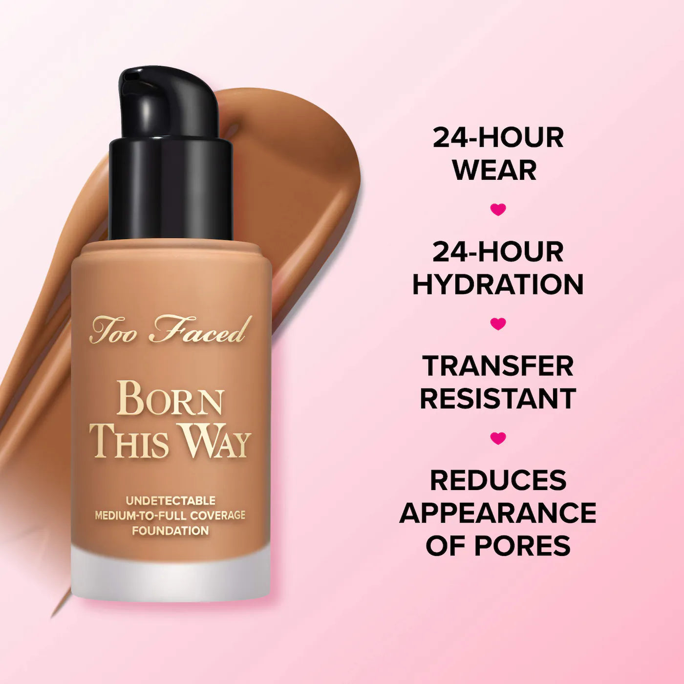 Too Faced  Born This Way Undetectable Medium-To-Full Coverage Foundation