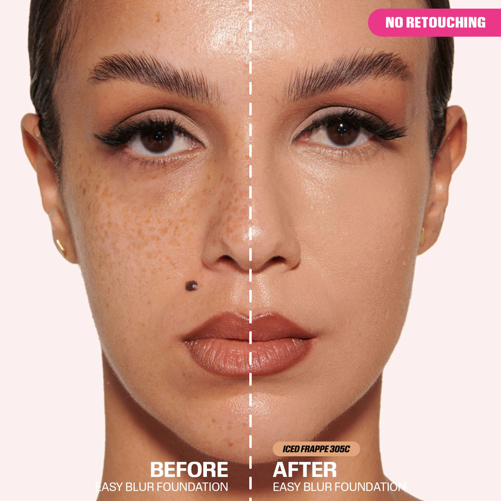 HUDA BEAUTY Easy Blur Natural Airbrush Foundation with Niacinamide