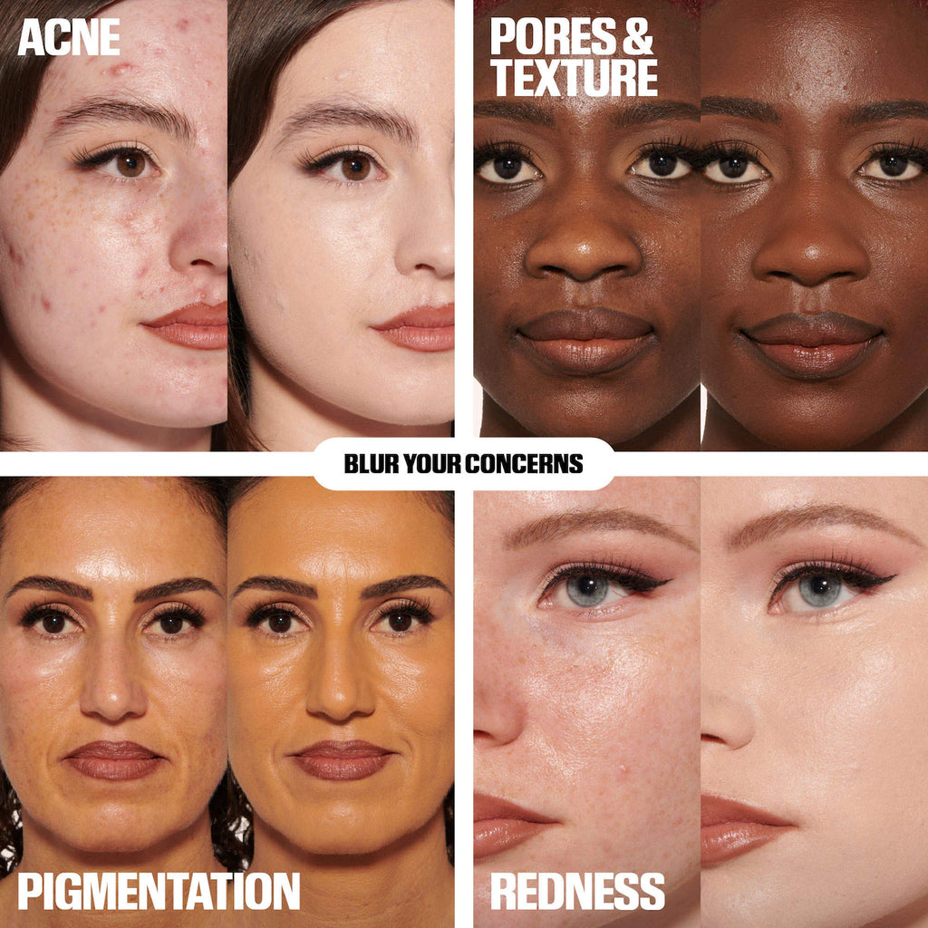 HUDA BEAUTY Easy Blur Natural Airbrush Foundation with Niacinamide