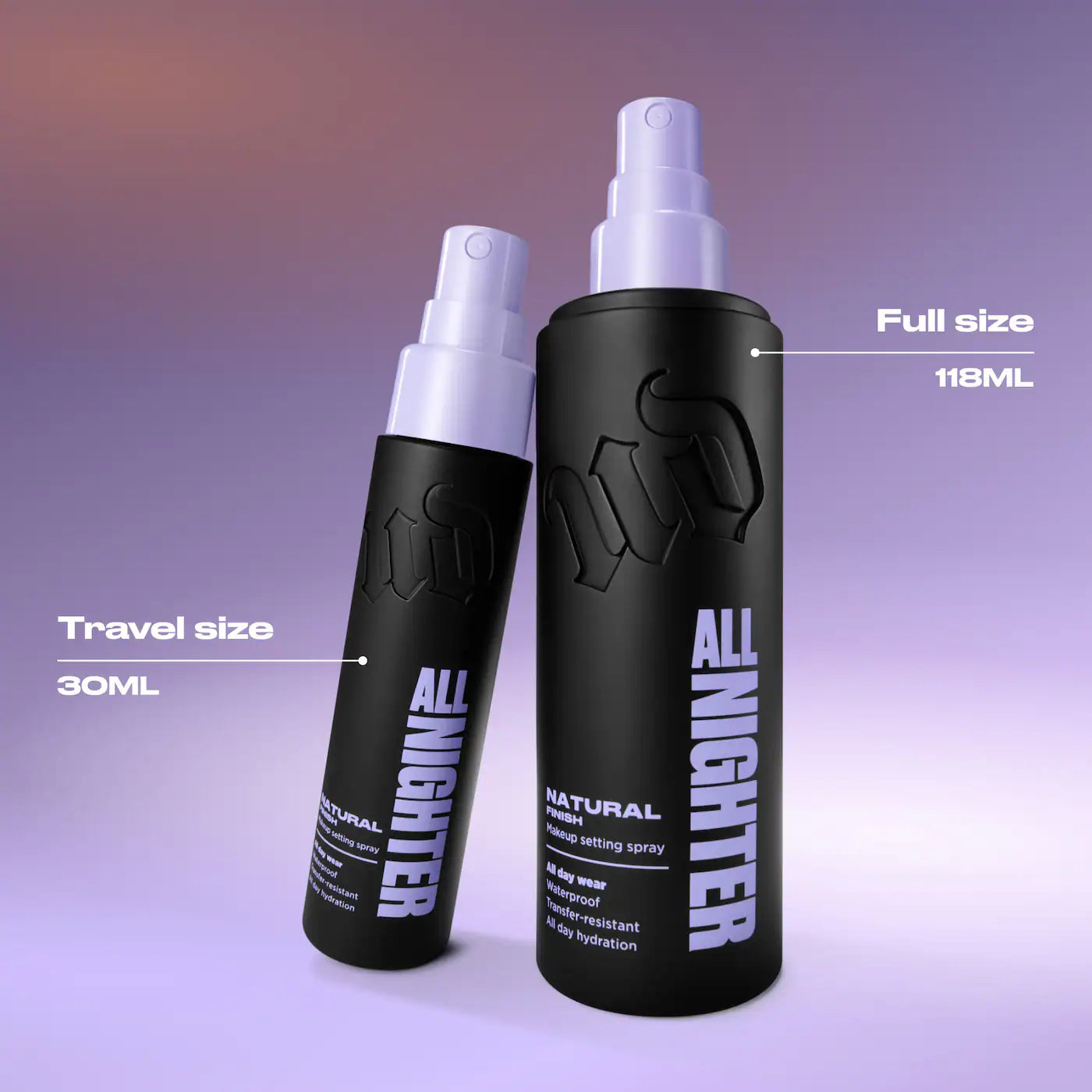 Urban Decay  All Nighter Waterproof Natural Finish Setting Spray with 24HR Wear