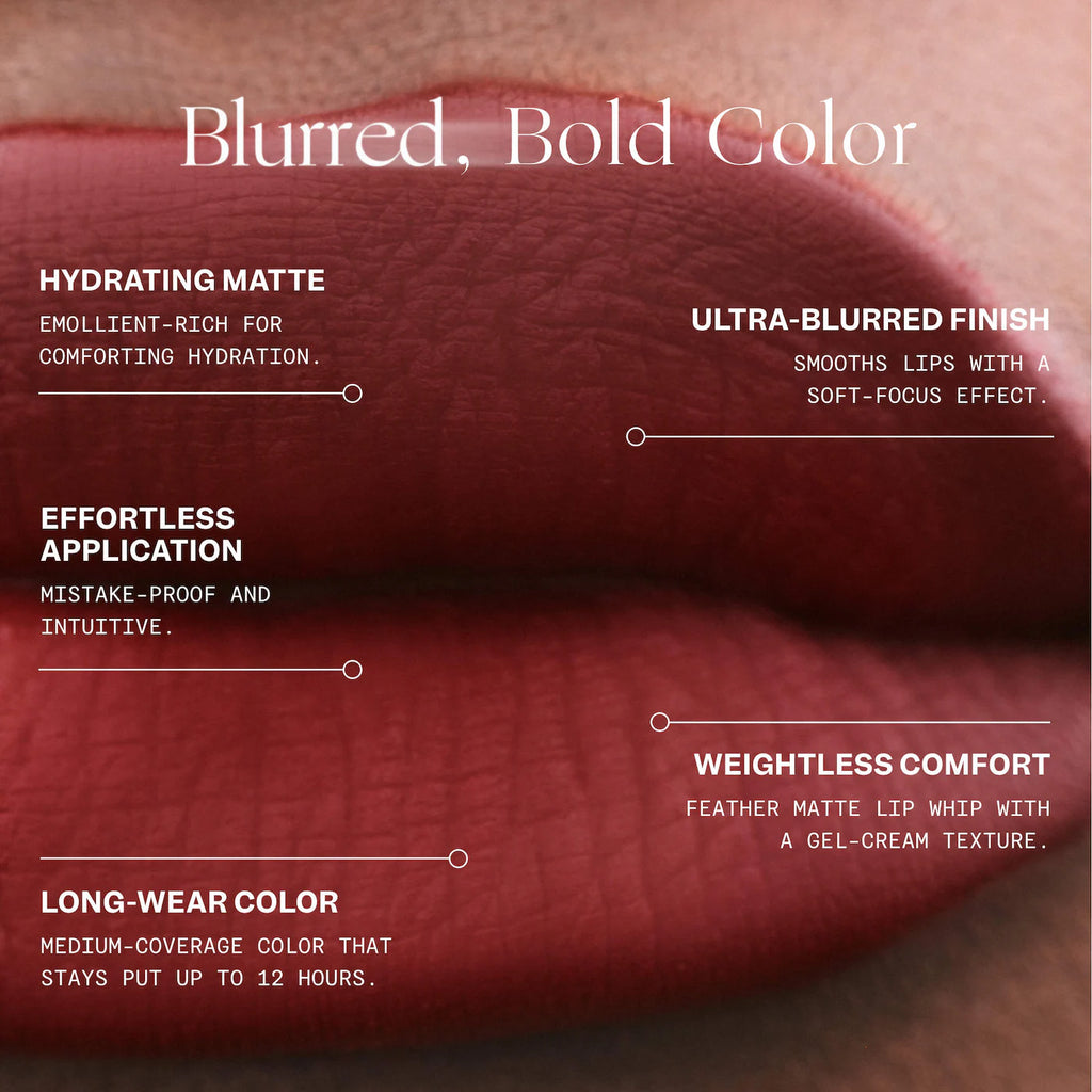 VIOLETTE_FR PLUME LIP Moisturizing Feather Matte Lip Whip