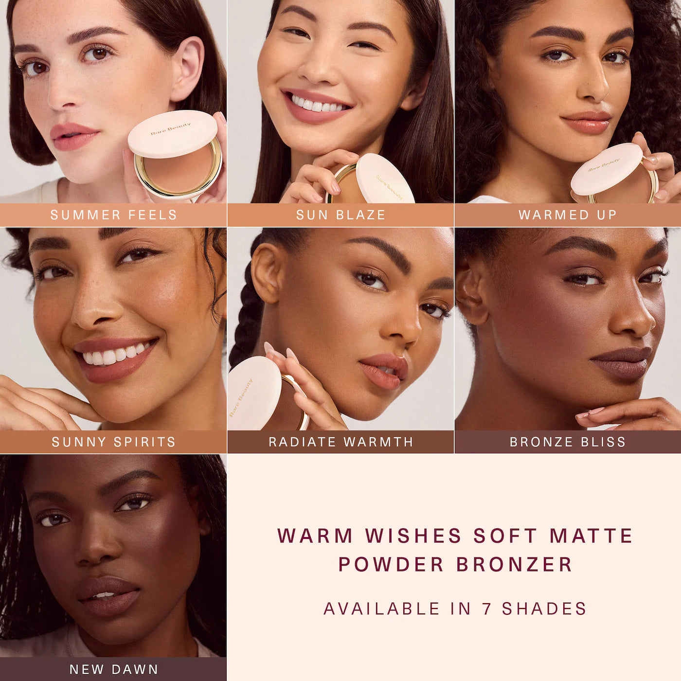 Rare Beauty by Selena Gomez  Warm Wishes Soft Matte Powder Bronzer