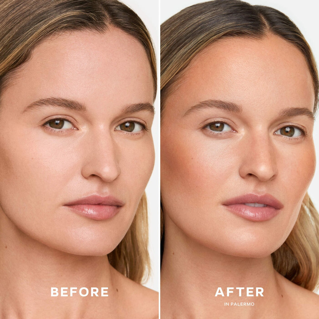 Saie SuperSuede™ Radiant Talc-Free Baked Powder Bronzer
