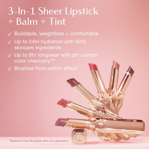 Charlotte Tilbury - Pillow Talk Long Lasting Blush Balm Sheer Lip Tint