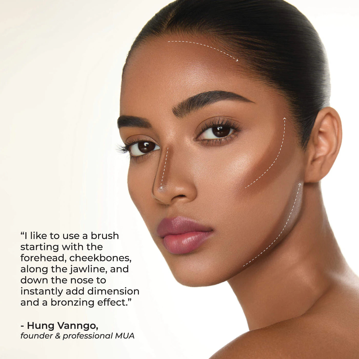 HUNG VANNGO BEAUTY  Tansculpt Cream Bronzing Contour Balm with Vitamin E